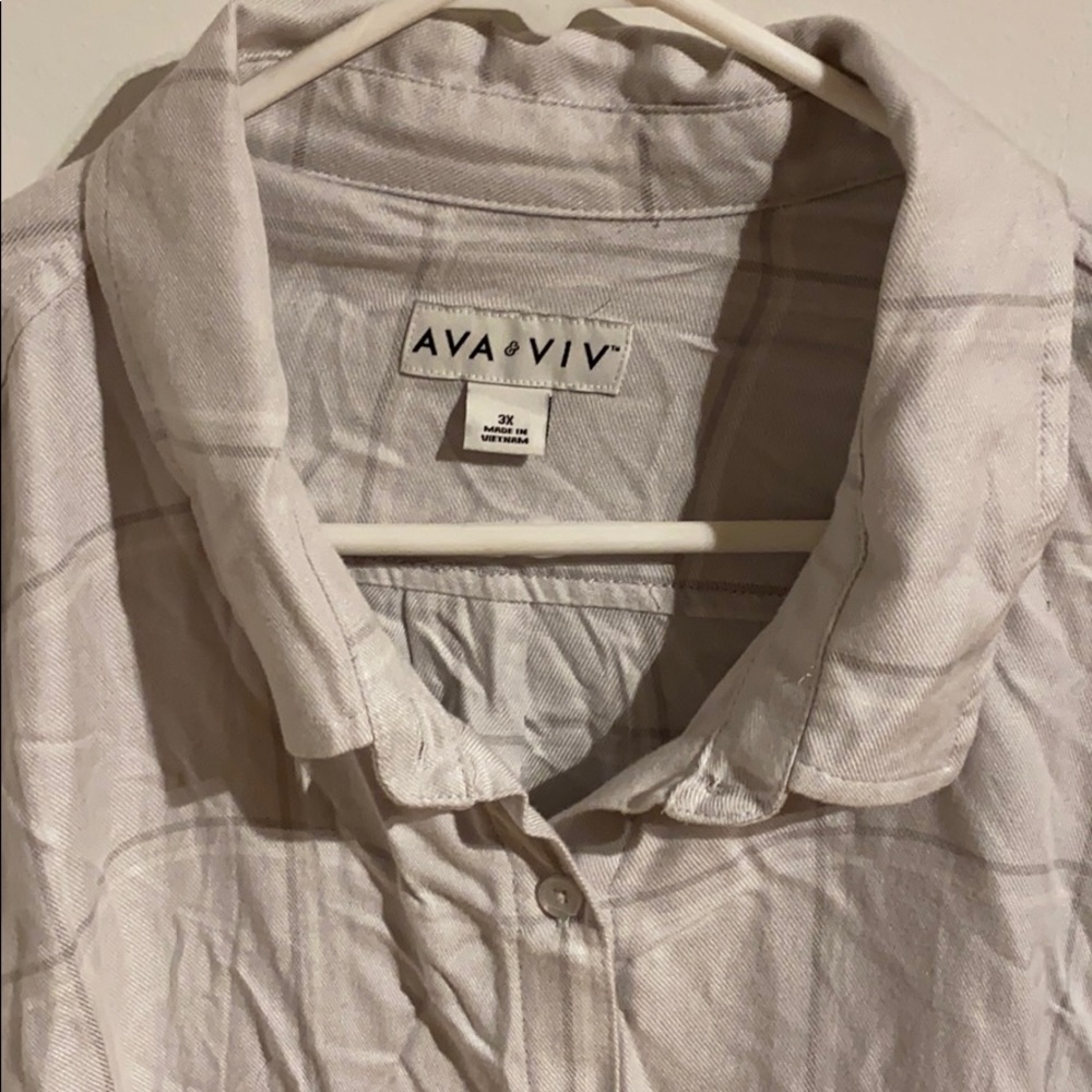 comfy button up - Picture 2 of 2